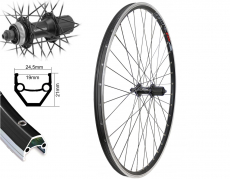 BW 28''HR 19-622 DMC19 schwarz m..36L. Shim.M4050 Ce-Lo. SSP 8-11f. sz Sp.Ni.sz