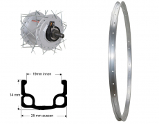 BW 24''VR 19-507 Basic silber o..36L. Shim.ND DHC30003 MU silber Sp.Ni.si