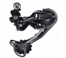 Shimano Schaltwerk Deore, RD-M592 Shadow 9-fach, Direktmontage, SGS lang, schwarz