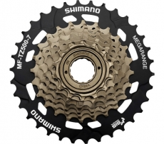 Shimano Schraubzahnkranz MF-TZ5007 14-34 7-fach 14-16-18-20-22-24-34 Zhne