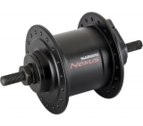 Shimano Nabendynamo DHC30001NDNL, 1,5 Watt, 36 Loch,100mm, Mutterntyp, schwarz