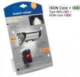 B&M Ixon Core/Ixxi Batterieleuchtenset 50 Lux, LED, Akku mit USB