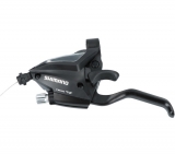 Shimano S+B-Hebel ST-EF 500 2-Finger 3-fach links- V-Brake- 1800mm- schwarz